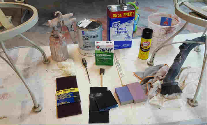 Patio Furniture Painting Supplies