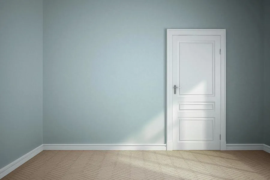 How To Paint Baseboards 1 Room with painted baseboard