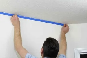 Prepping a ceiling for texture