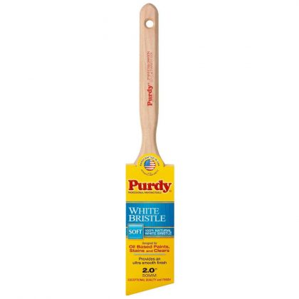 Purdy 144380430 White Bristle Series Sprig Flat Trim Paint Brush, 3 - View #4