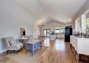 Finished Painted High Ceilings
