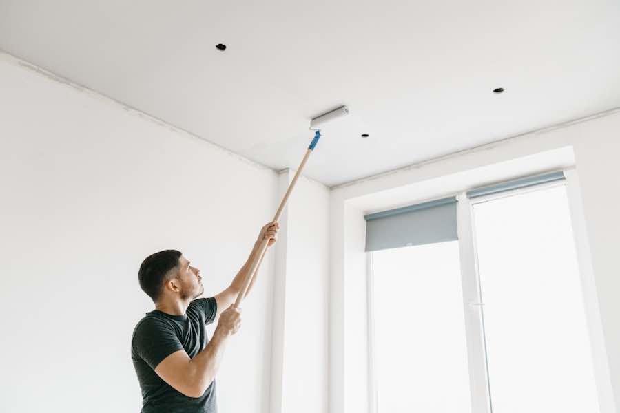 How To Paint High Ceilings Diy Painting Tips