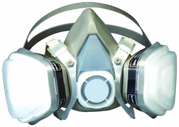 3M Disposable Half Face Paint Respirator