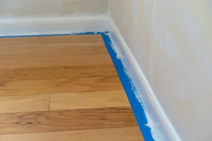 The Best Painters Tape For Every Surface 17 Painter's Tape on Wood Floor