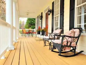 Painted Porch Floor