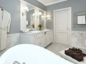 Painted Bathroom