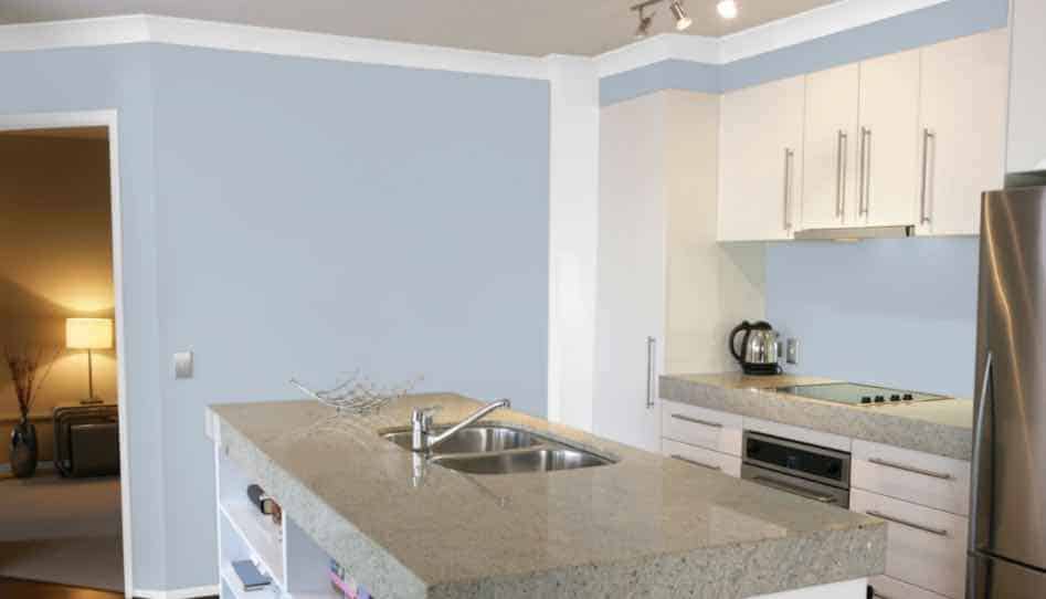 Sherwin-Williams-Icy-Kitchen-Walls - DIY Painting Tips