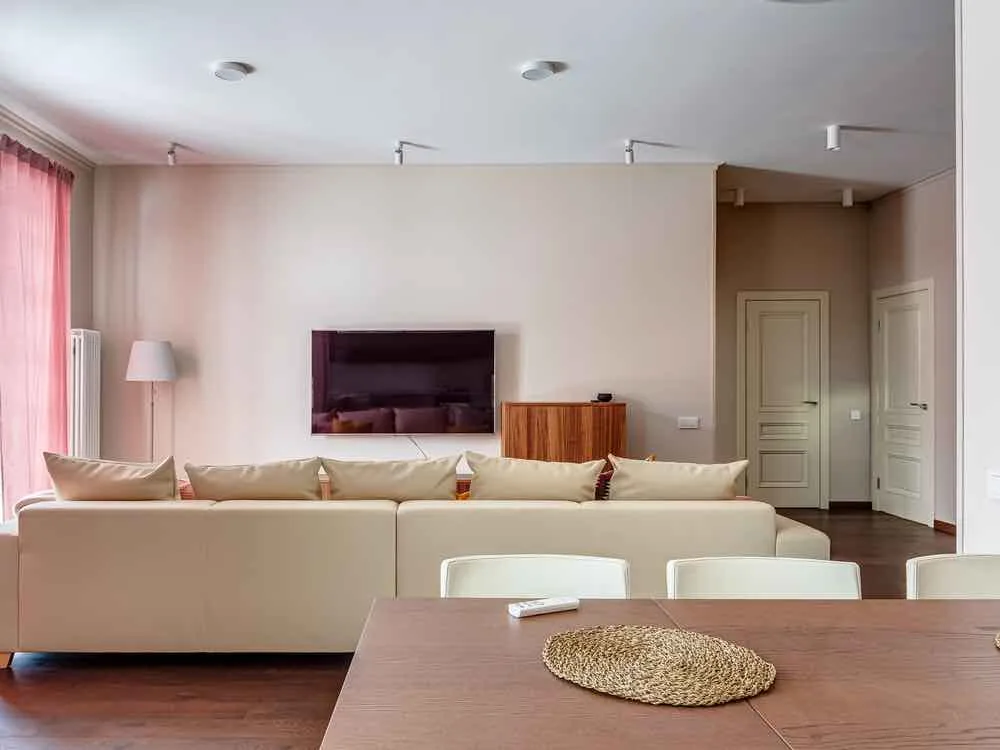 21 Best Living Room Paint Colors To Inspire Your Decorating 4 Sweet and soft peach is one of the best living room colors because it's bold without being in your face.