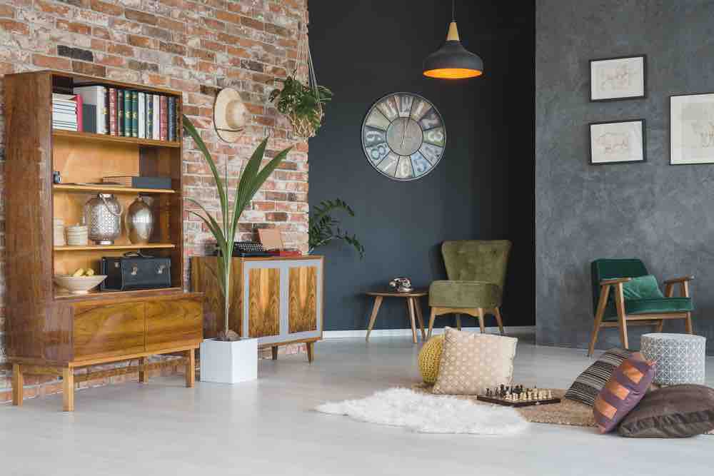 While non-traditional we swear black's timeless sophistication makes it one of the best living room paint colors of all time. 