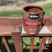 Behr Deck Stain - Semi Transparent