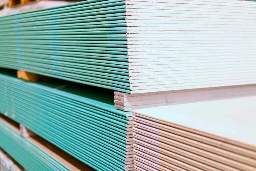 How Much Does It Cost to Install Drywall? 1 pallets of drywall plasterboard
