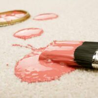 how to get paint out of carpet