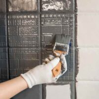 How to paint tile