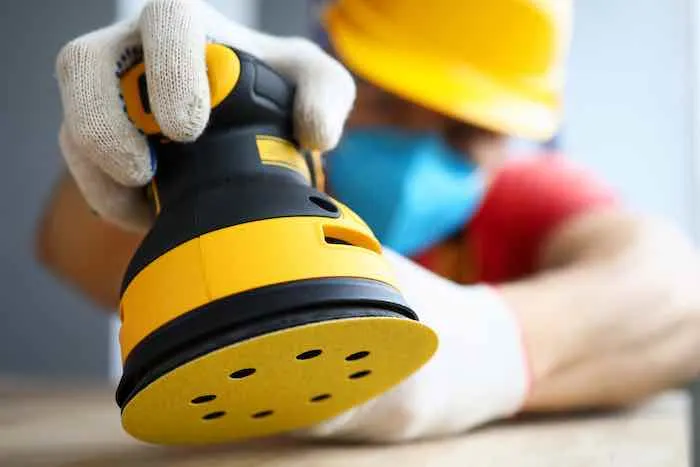 How To Paint Tile - 7 Steps To Elevate Your Space 6 Random Orbital Sander