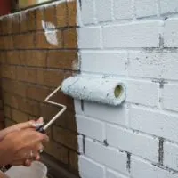 How to Paint Brick with a Roller
