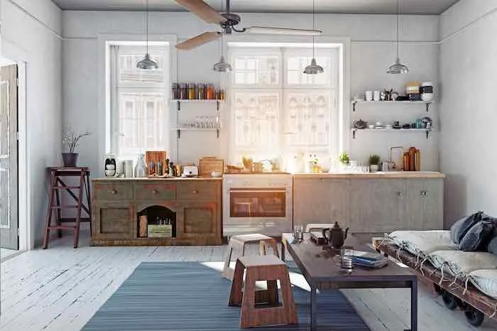 21 Painted Kitchen Cabinet Ideas To Inspire You 3 Shabby Chic Cabinets