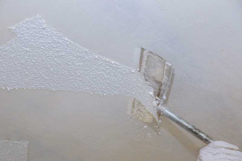 How To Remove Popcorn Ceiling Texture The Best Method DIY Painting Tips