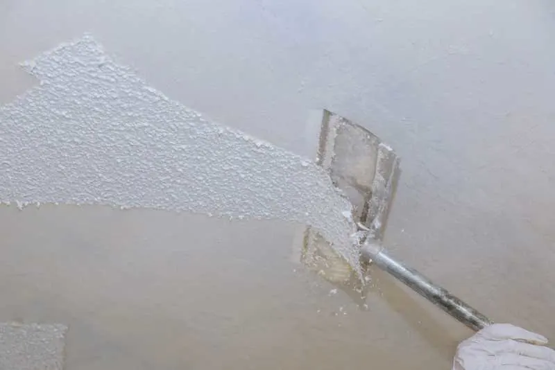 How To Remove Popcorn Ceiling Texture - The Best Method 7 How To Remove Popcorn Ceiling Texture