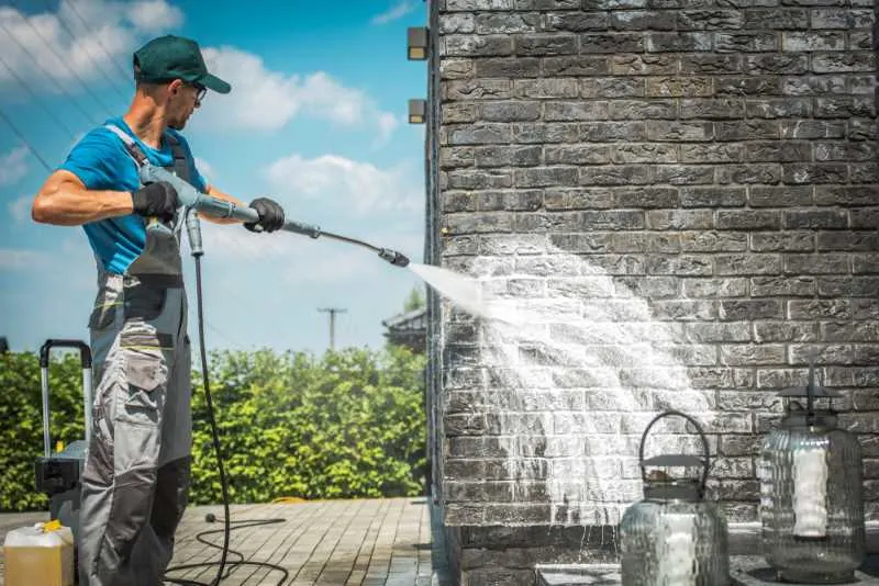 The 7 Pros and Cons of Painting Exterior Brick 6 Pressure washing brick can make it look brand new