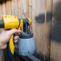 How to Paint a Fence with a Sprayer