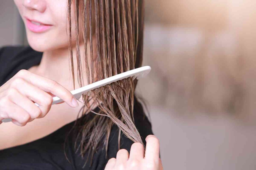 How To Get Paint Out Of Hair The 9 Best Methods DIY Painting Tips Combing Hair 1080x720