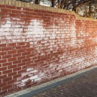 Efflorescence on Painted Walls