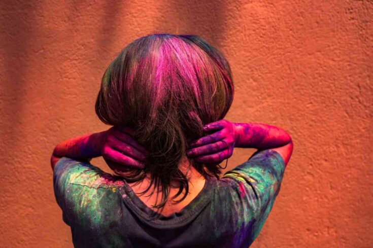 How To Get Paint Out Of Hair The 9 Best Methods DIY Painting Tips How To Get Paint Out Of Hair 735x489