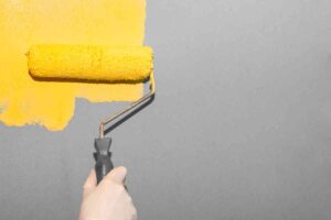 How to fix paint roller marks