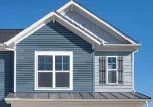 A house painted with the best paint for vinyl siding