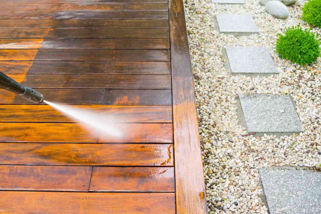 How to Power Wash a Deck the Right Way DIY Painting Tips