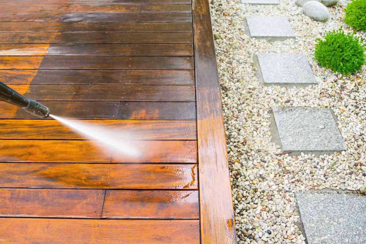 How to Power Wash a Deck the Right Way DIY Painting Tips