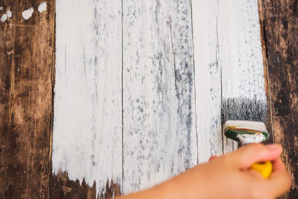 A Guide To Painting Over Stained Wood - DIY Painting Tips