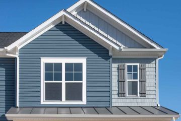 A house painted with the best paint for vinyl siding